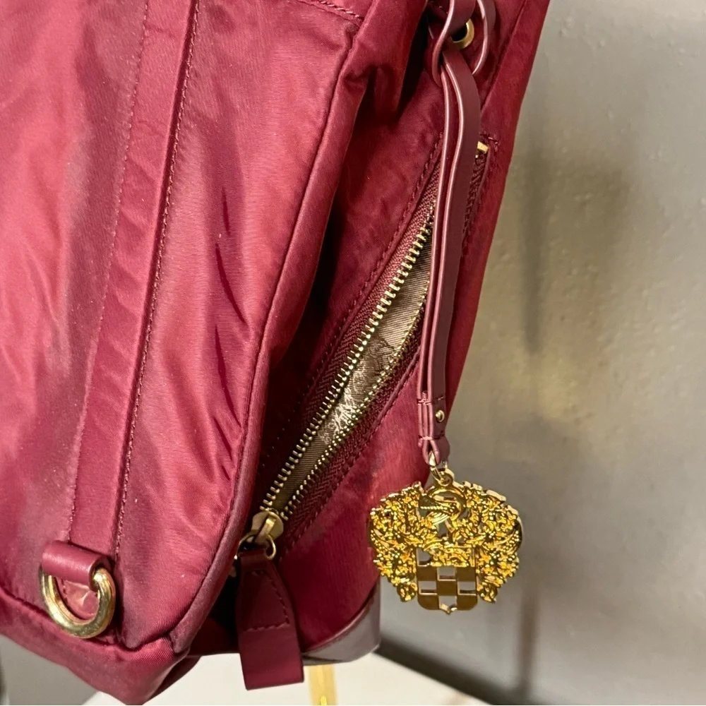 Vince Camuto Gia Nylon Leather Backpack